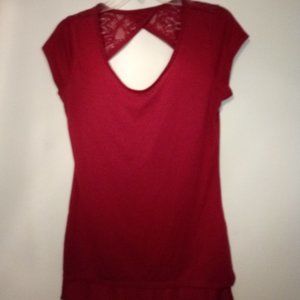 Mix & Co shirt, Red Shirt,